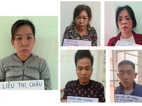 Bắt nhóm đối tượng chuyên dàn cảnh để cướp giật tài sản ở Bình Dương