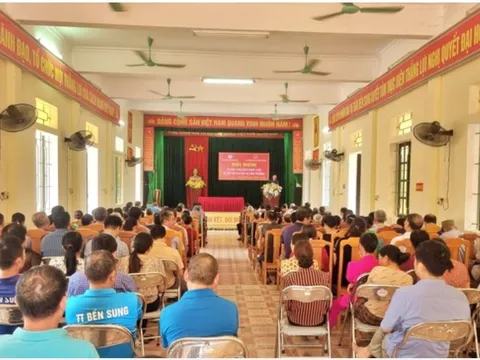 Hội Luật gia tỉnh Thanh Hóa đẩy mạnh tuyên truyền Luật Đất đai đến người dân