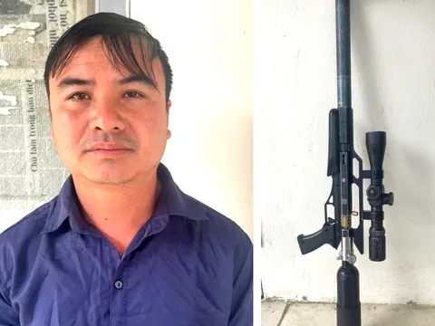Xử lý người đàn ông dùng súng hơi để săn bắn thú rừng