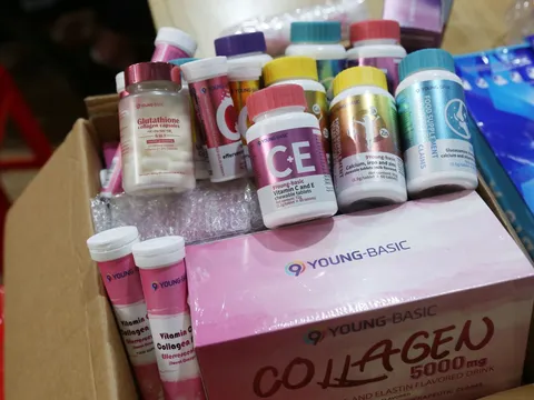 Phát hiện hơn 200.000 sản phẩm 'thực phẩm bảo vệ sức khỏe' không rõ nguồn gốc tại Bắc Ninh