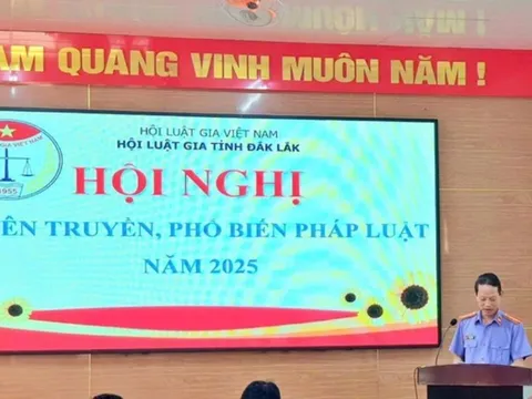 Hội Luật gia tỉnh Đắk Lắk tuyên truyền Luật Đất đai cho 300 cán bộ, người dân