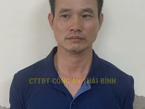 Bắt đối tượng uống rượu say đâm tử vong em rể họ ở Thái Bình