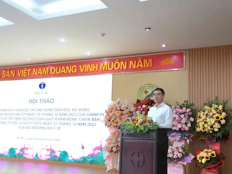 Sửa đổi một số phát sinh trong triển khai lĩnh vực bệnh, chữa bệnh