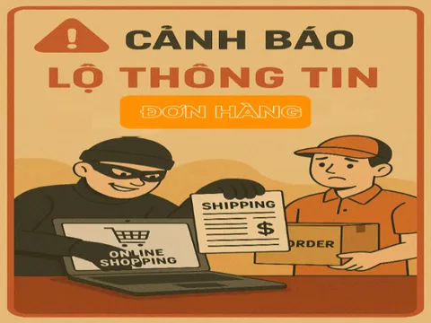 Cảnh báo nguy cơ lộ thông tin cá nhân từ các đơn hàng mua sắm trực tuyến