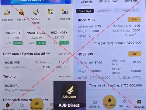 Công an Hà Nội cảnh báo thủ đoạn lừa đảo qua app chứng khoán giả mạo