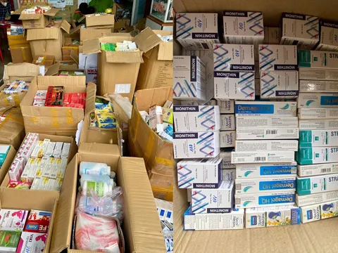 Quảng Bình: Phát hiện cơ sở kinh doanh thuốc tây không phép với hơn 5.000 sản phẩm