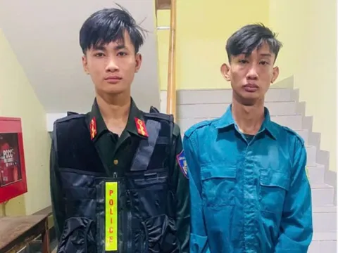 Bắt giữ 2 đối tượng giả danh Công an để cưỡng đoạt tài sản người đi đường