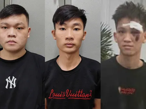 Bắt nhóm đối tượng đánh nhau, gây mất trật tự công cộng ở Hà Nội
