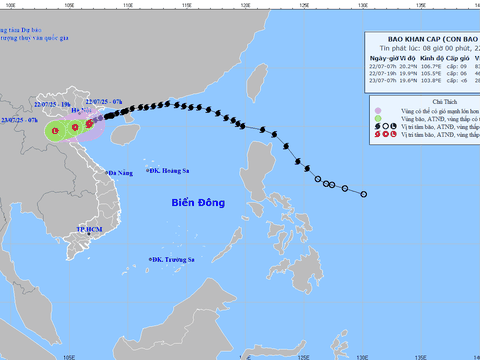 Bão số 3 đổ bộ, nhiều nơi mưa lớn, gió giật mạnh