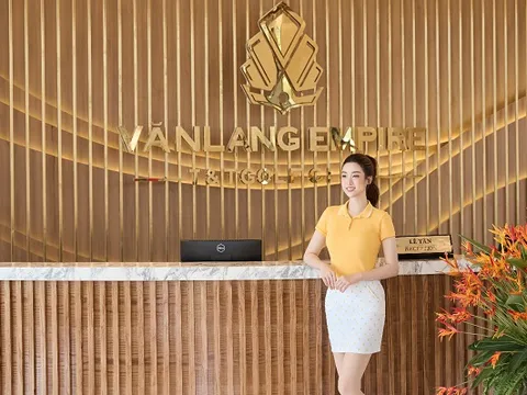 Hoa hậu Đỗ Mỹ Linh trở thành Đại sứ thương hiệu Văn Lang Empire T&T Golf Club