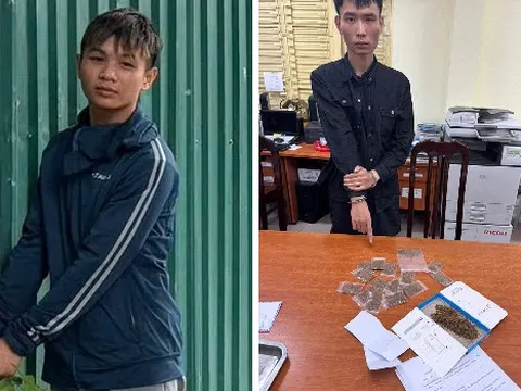 Tạm giữ hình sự 2 đối tượng mua bán trái phép chất ma tuý