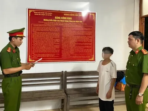 Khởi tố thiếu niên 17 tuổi hiếp dâm người phụ nữ đang say xỉn rồi bỏ trốn