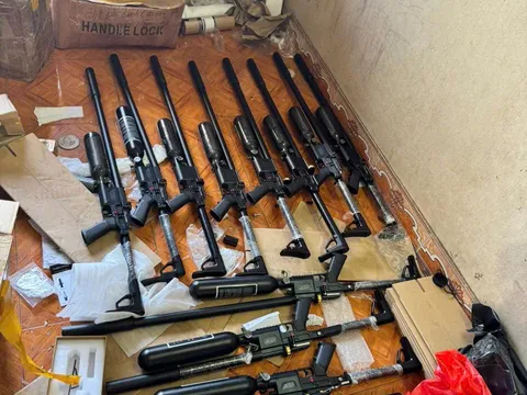 Triệt phá đường dây sản xuất, buôn bán vũ khí liên tỉnh, thu giữ nhiều súng, đạn