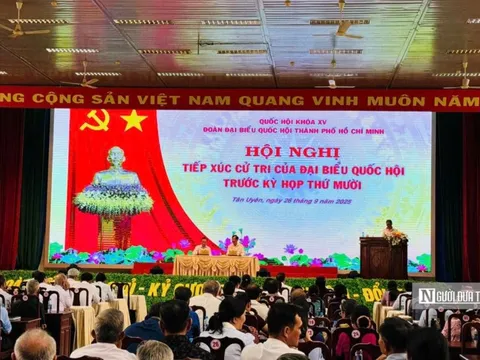 Đại biểu Quốc hội Trần Công Phàn tiếp xúc cử tri tại Tp.HCM