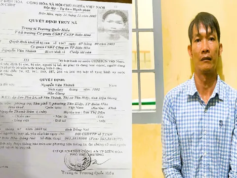 Bắt đối tượng cướp tài sản sau 20 năm trốn truy nã