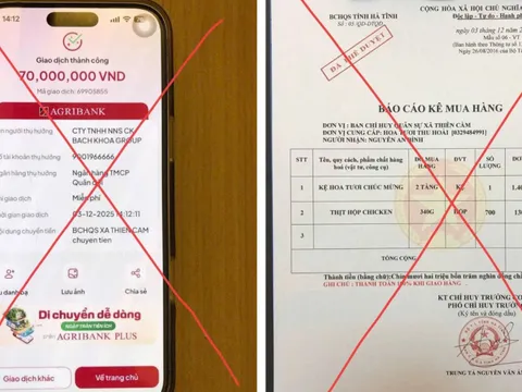 Mạo danh cán bộ quân sự xã để lừa đảo chuyển tiền