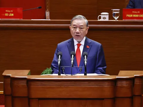 Đồng chí Tô Lâm tiếp tục được bầu giữ chức Tổng Bí thư Ban chấp hành Trung ương Đảng khoá XIV