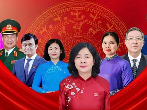 Chủ tịch và các vị Ủy viên Đoàn Chủ tịch Ủy ban Trung ương MTTQ Việt Nam ứng cử đại biểu Quốc hội khoá XVI