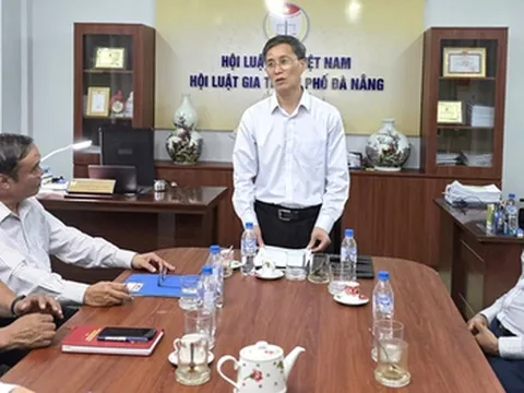 Ông Nguyễn Khánh Ngọc thăm và làm việc với Hội Luật gia Đà Nẵng