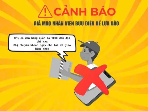 Xuất hiện chiêu lừa mới giả danh bưu điện thu phí vận chuyển, dẫn dụ vay tiền rồi chiếm đoạt